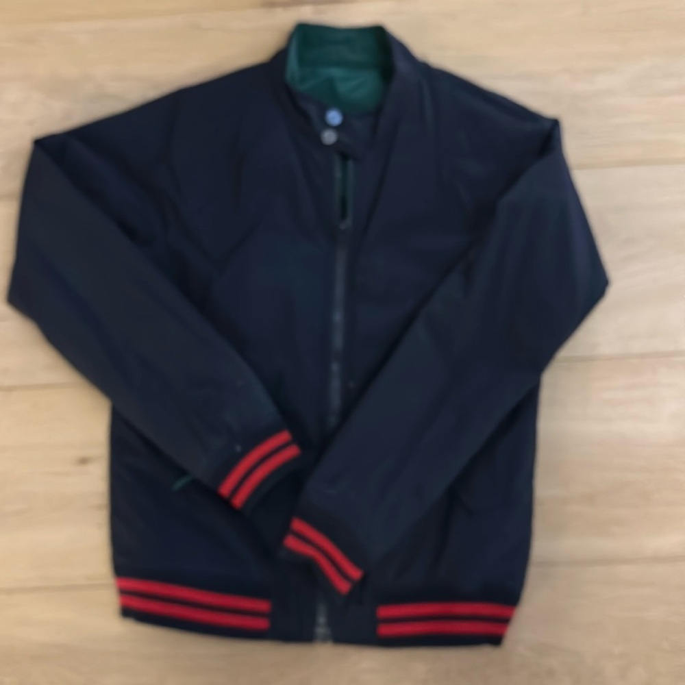 BAND OF OUTSIDERS Reversible Nylon Varsity Jacket size 1 (Smalll)